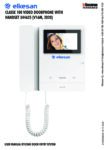 Classe 100 V16M (2020) MINI 344625 user manual for video doorphone